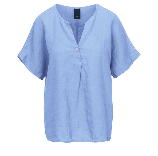 LUXZUZ // ONE TWO Helily Blouse Blouse 510 Chambray Blue