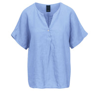 Helily Blouse - Chambray Blue