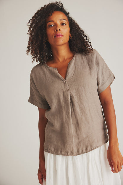 LUXZUZ // ONE TWO Helily Blouse Blouse 765 Drift Wood