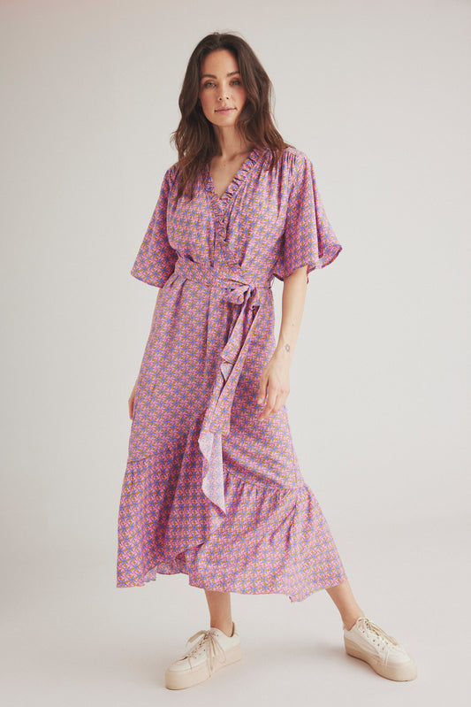 LUXZUZ // ONE TWO Ilsebet Dress Dress 328 Pink Lavender