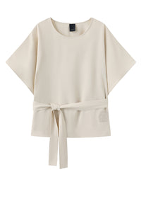 Irka Blouse - White Sand