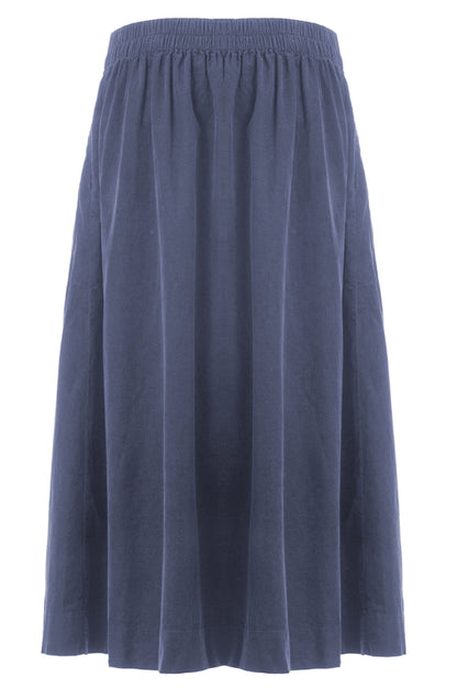 LUXZUZ // ONE TWO Jansine Skirt Skirt 531 Faded Denim