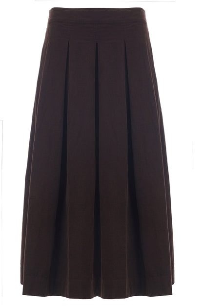 LUXZUZ // ONE TWO Jansine Skirt Skirt 790 Java Brown