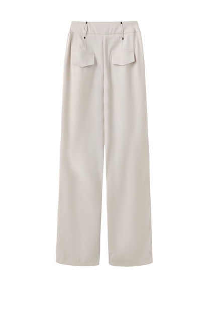 LUXZUZ // ONE TWO Jaqueline pant Pant 708 White Sand