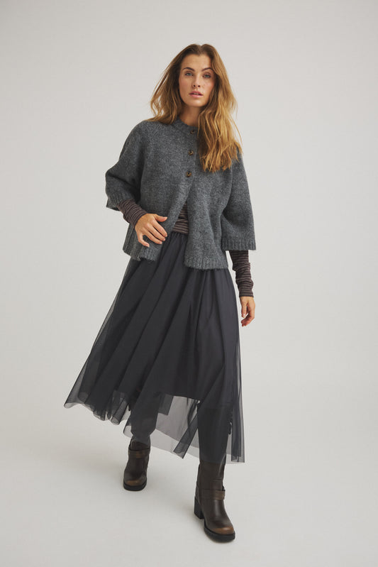 LUXZUZ // ONE TWO Jayne Knit Knit 833 Asphalt