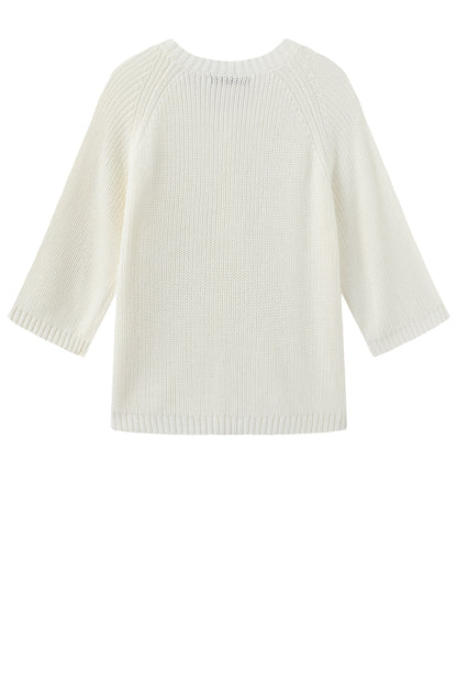 LUXZUZ // ONE TWO Jayneco Knit Knit 737 Cream