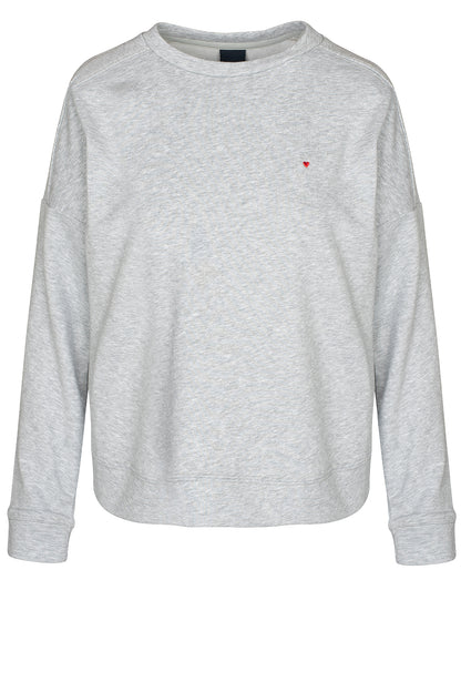 LUXZUZ // ONE TWO Jeanie Sweat Sweat 808 Light Grey Melange