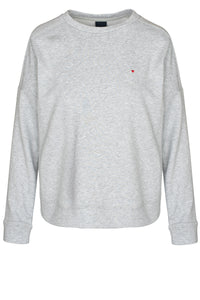 Jeanie Sweat - Light Grey Melange