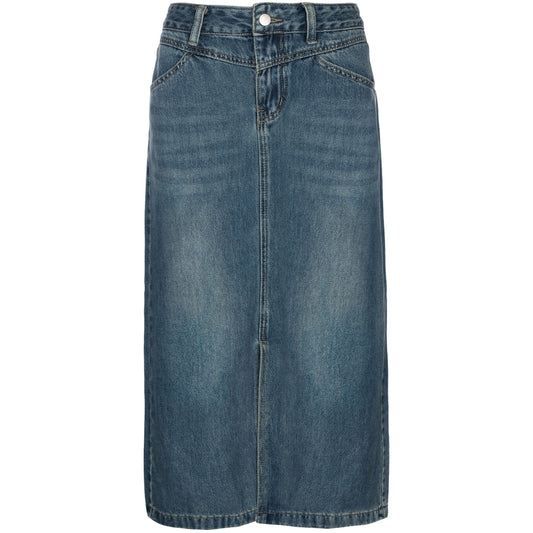 LUXZUZ // ONE TWO Jeansa Skirt Skirt 531 Faded Denim