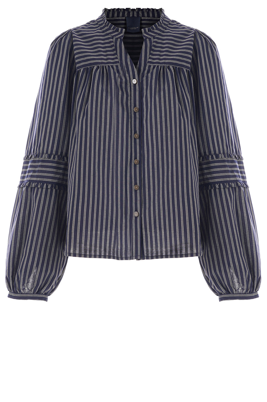 LUXZUZ // ONE TWO Jing Blouse Blouse 577 Night Blue