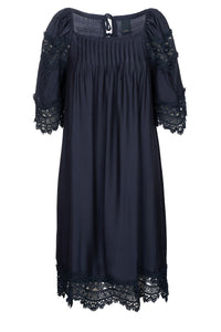 Jirina Dress - Navy Blue