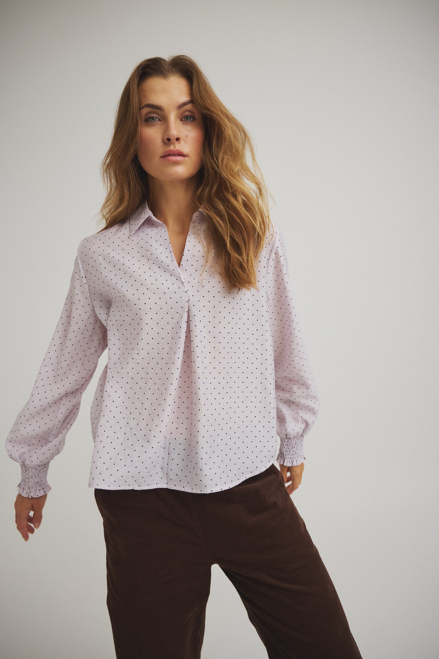 LUXZUZ // ONE TWO Joa Blouse Blouse 392 Orchid Ice
