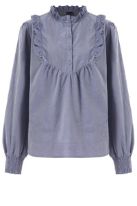 Josefia Blouse - Faded Denim