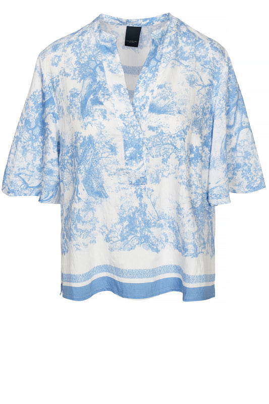 LUXZUZ // ONE TWO Josiana Blouse Blouse 514 Cashmere Blue
