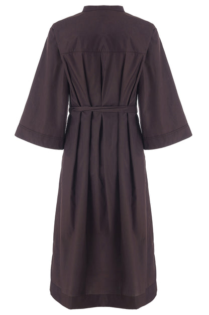 LUXZUZ // ONE TWO Josianti Dress Dress 793 Chocolate Plum