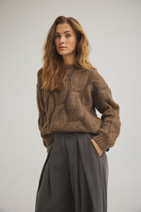 Jostina Knit - Toasted Coconut