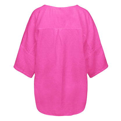 LUXZUZ // ONE TWO Kamilla Blouse Blouse 388 Cabaret Pink