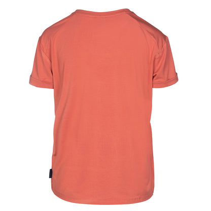 LUXZUZ // ONE TWO Karin Bamboo T-Shirt 216 Apricot Brandy