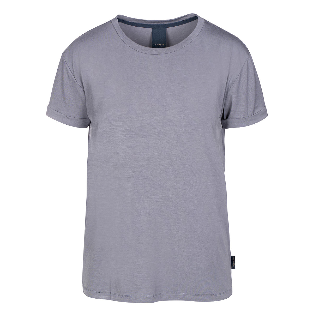 LUXZUZ // ONE TWO Karin Bamboo T-Shirt 820 Quicksilver
