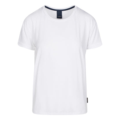 LUXZUZ // ONE TWO Karin Bamboo T-Shirt 901 White