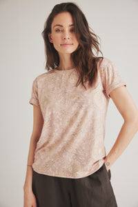 Karin T-Shirt - Antiqué  rose