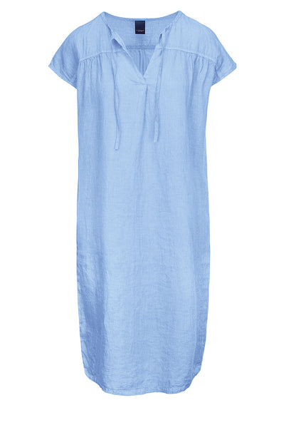 LUXZUZ // ONE TWO Karla Dress Dress 510 Chambray Blue