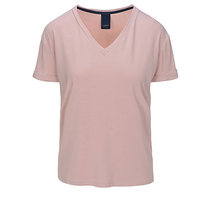 LUXZUZ // ONE TWO Karvi Bamboo T-Shirt 302 Rose Smoke