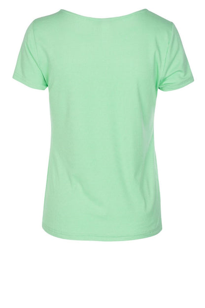 LUXZUZ // ONE TWO Klaudine T-shirt T-Shirt 679 Poison Green