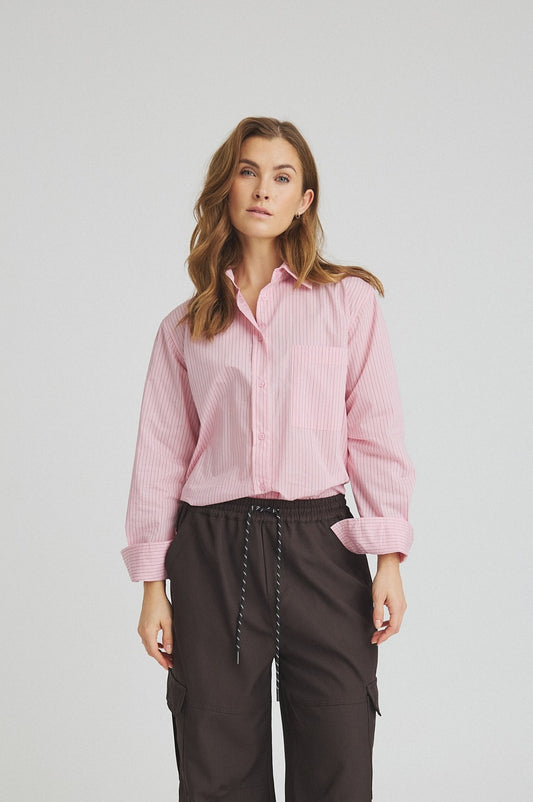 LUXZUZ // ONE TWO Laika Shirt Shirt 362 Strawberry Ice