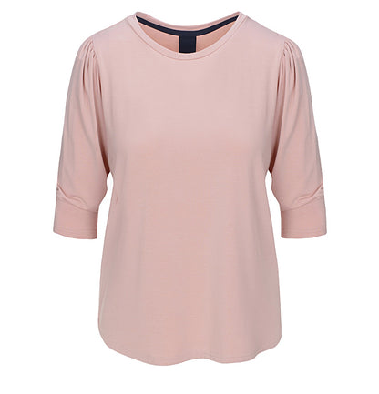 LUXZUZ // ONE TWO Lailong Bamboo T-Shirt 302 Rose Smoke