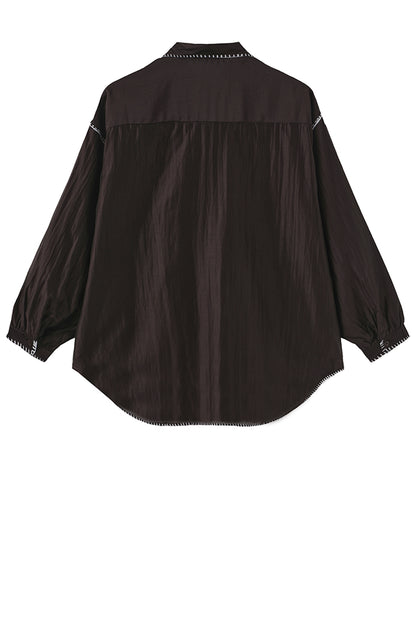 LUXZUZ // ONE TWO Lane Shirt Shirt 799 Choco Lux