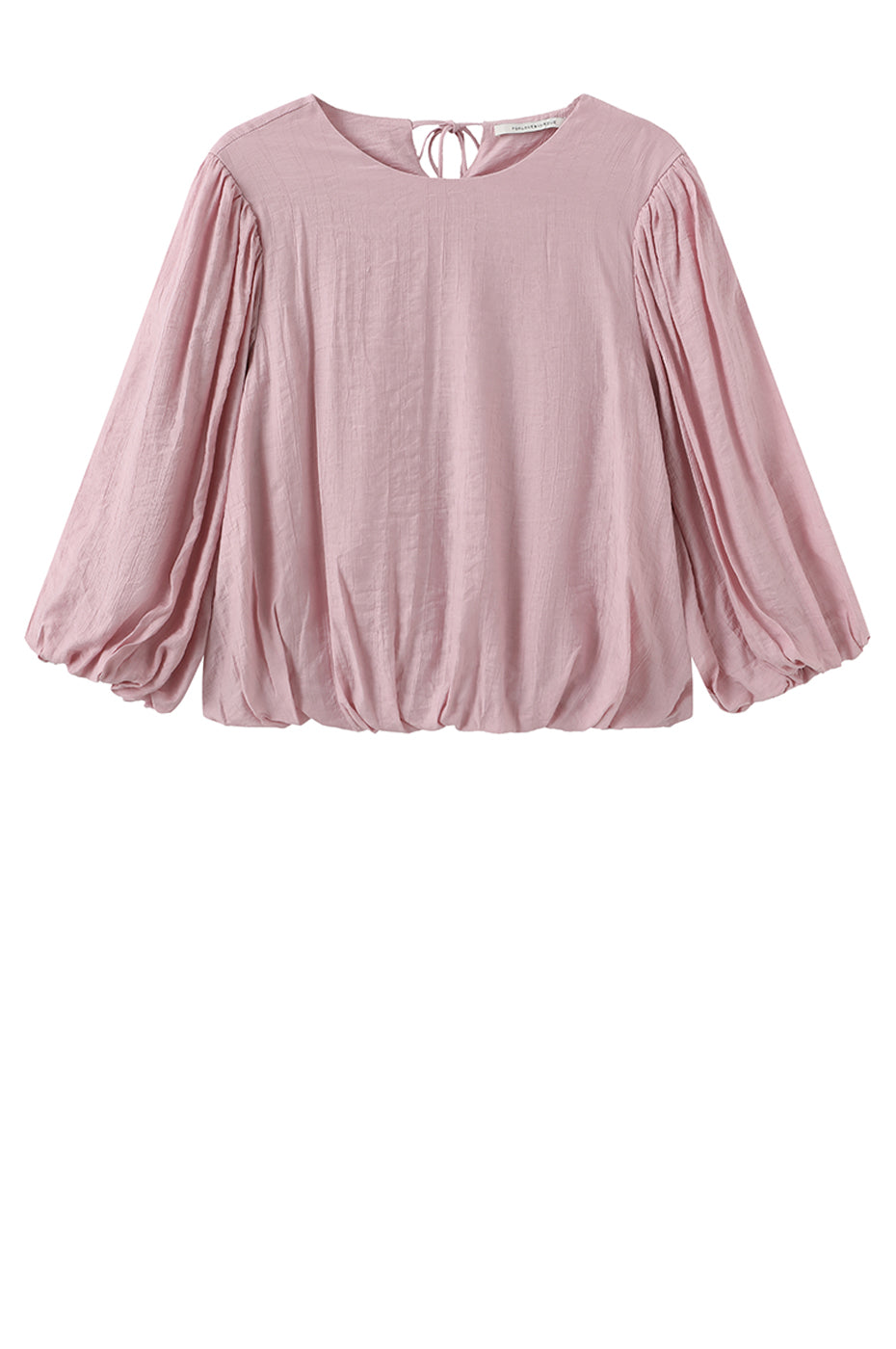 LUXZUZ // ONE TWO Leis Blouse Shirt 362 Strawberry Ice