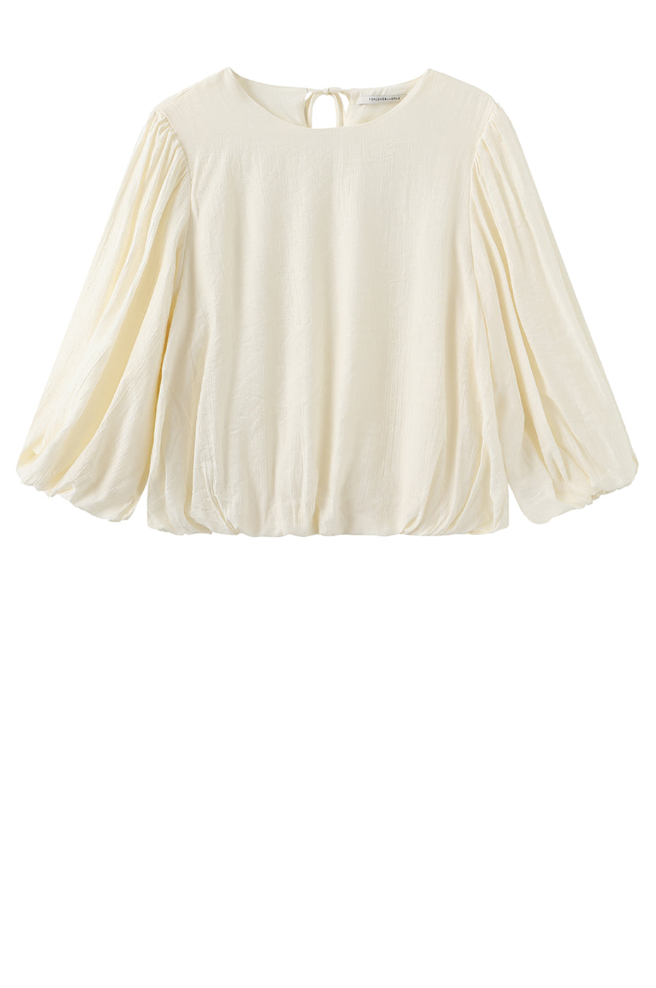 LUXZUZ // ONE TWO Leis Blouse Shirt 741 Ecru