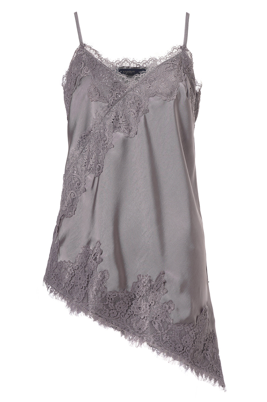 LUXZUZ // ONE TWO Lennie Top Top 824 Charcoal Gray