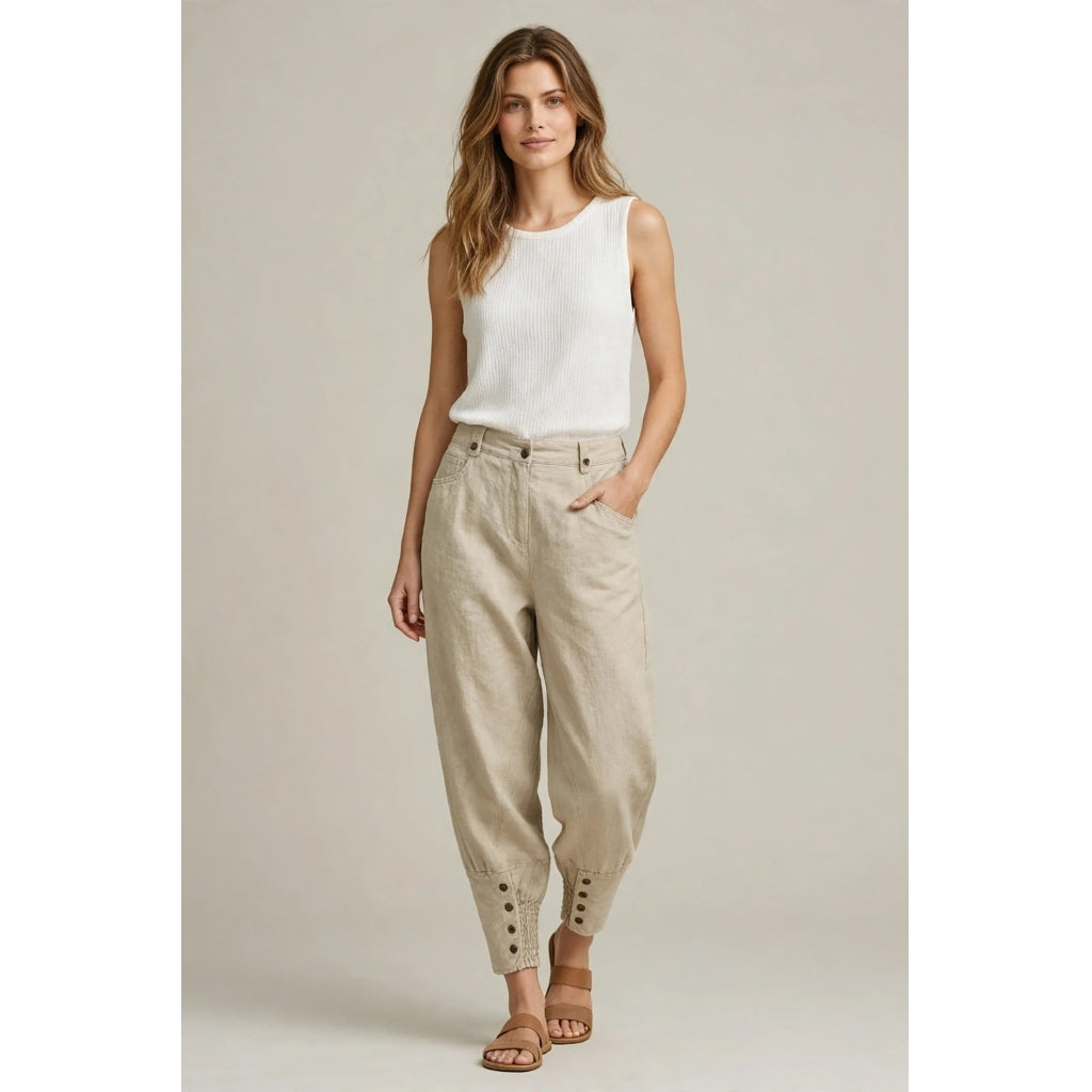 LUXZUZ // ONE TWO Linca Pant Pant 957 Linen
