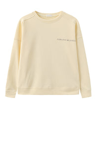 Lovelux Sweat - Pastel Yellow