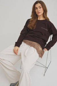 Lovelux Sweat - Java Brown