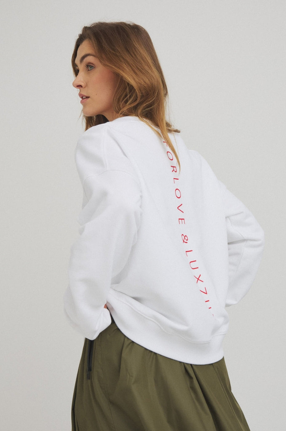 LUXZUZ // ONE TWO Lovelux Sweat Sweat 901 White