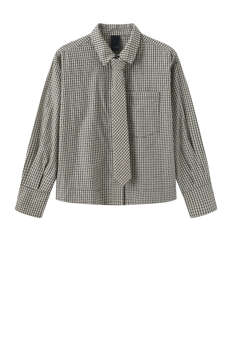 LUXZUZ // ONE TWO Macheki Shirt Shirt 741 Ecru