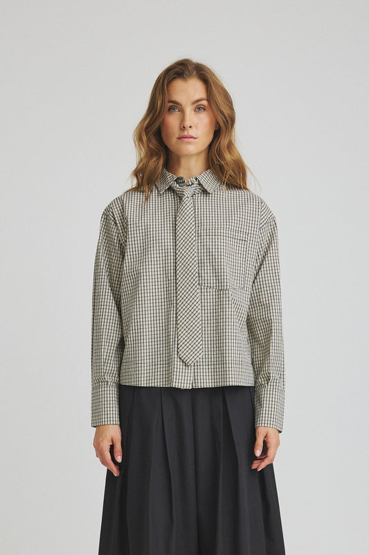 LUXZUZ // ONE TWO Macheki Shirt Shirt 741 Ecru