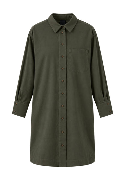 LUXZUZ // ONE TWO Makiena Dress Dress 633 Army