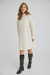 Makiena Dress - Ecru