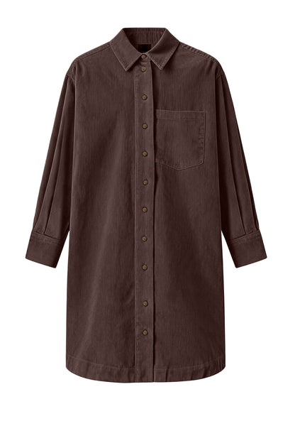 LUXZUZ // ONE TWO Makiena Dress Dress 799 Choco Lux