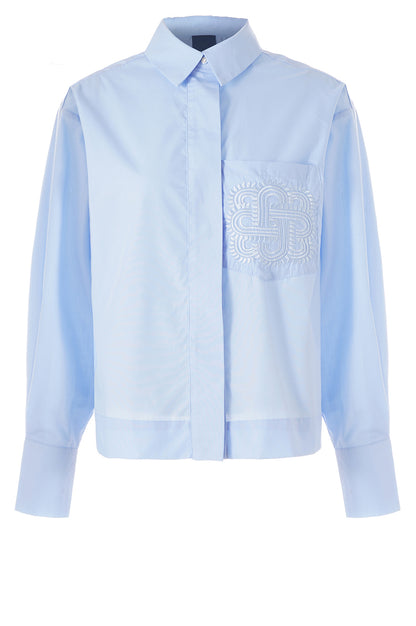 LUXZUZ // ONE TWO Makiero Shirt Shirt 519 Kentucky Blue