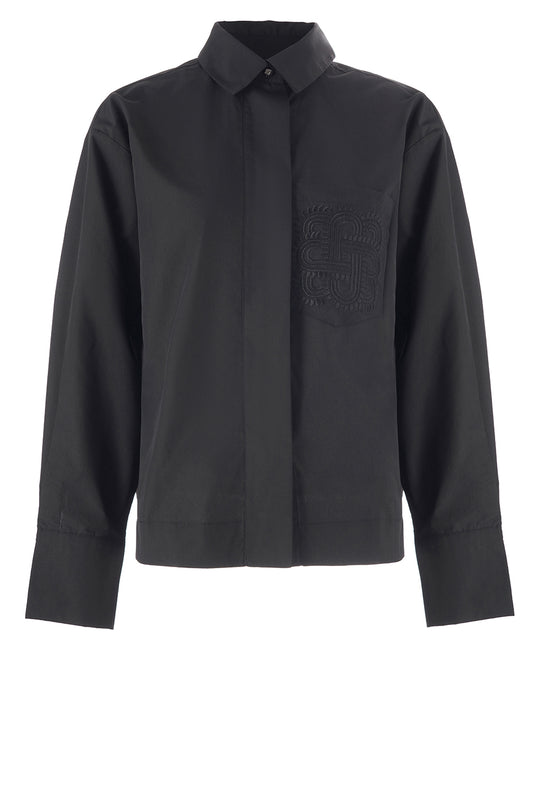 LUXZUZ // ONE TWO Makiero Shirt Shirt 999 Black