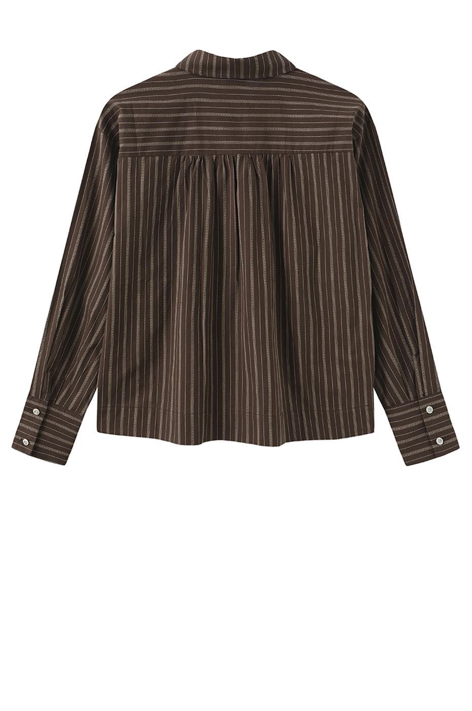 LUXZUZ // ONE TWO Makiero Shirt Shirt 699 Chocolate Brown