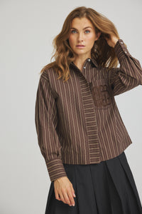 Makiero Shirt - Chocolate Brown