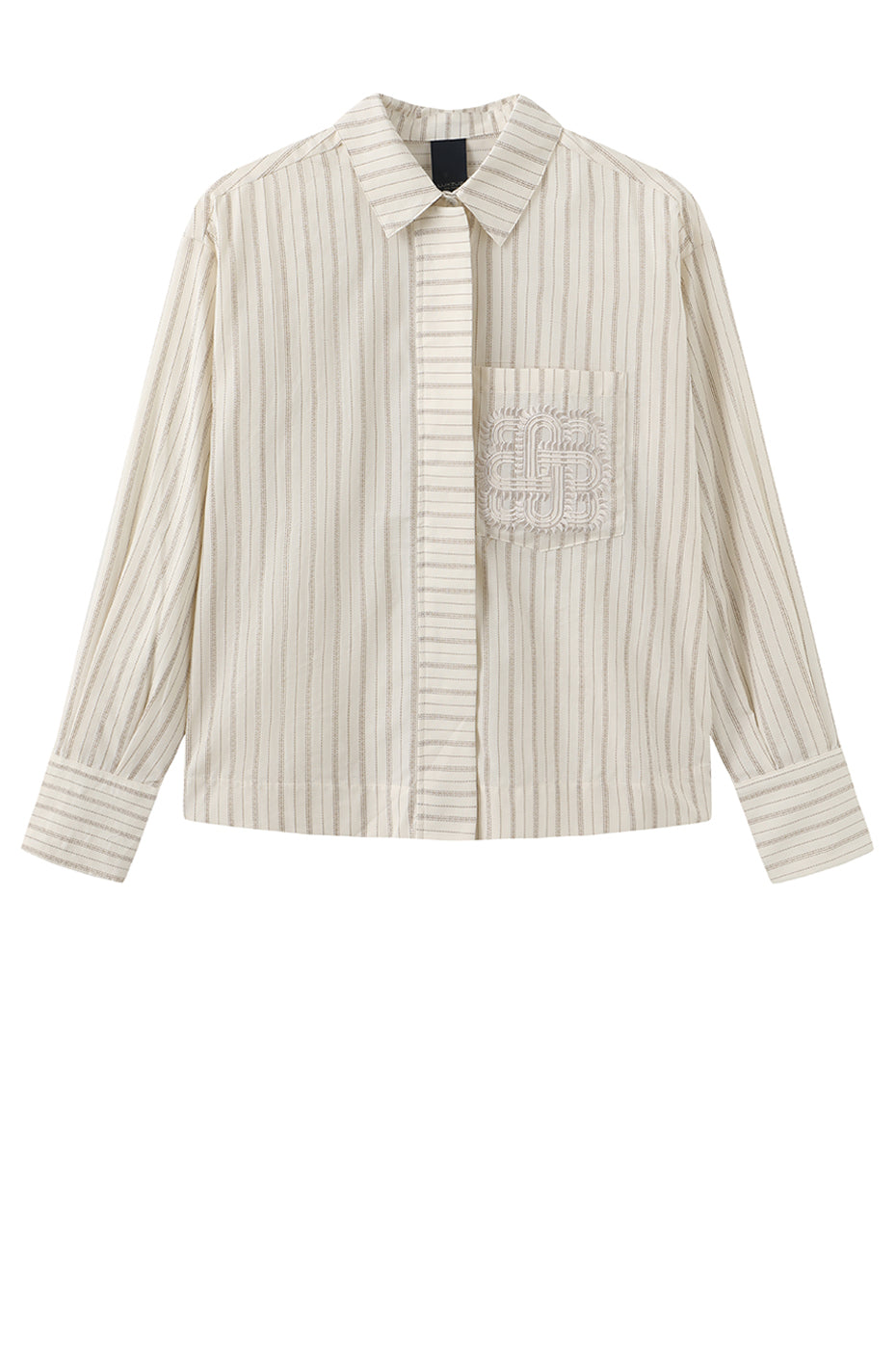 LUXZUZ // ONE TWO Makiero Shirt Shirt 741 Ecru