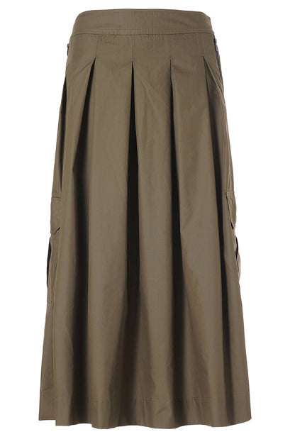 LUXZUZ // ONE TWO Malle Skirt Skirt 637 Dusty Olive
