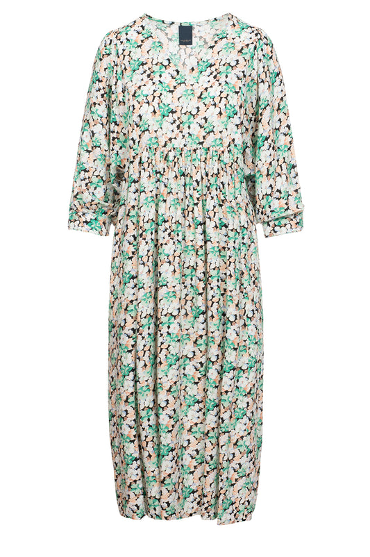 LUXZUZ // ONE TWO Margueri Dress Dress 609 Ming Green